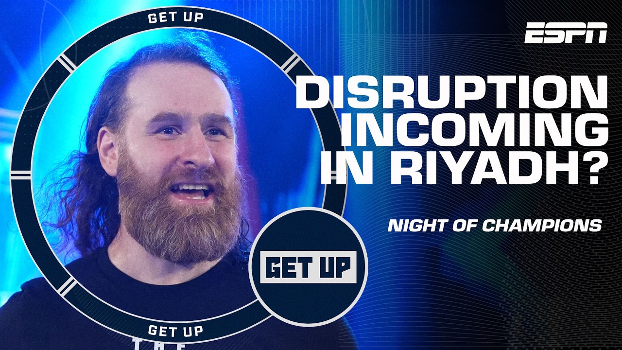 Sami Zayn is the DISRUPTER vs. Cody Rhodes & Gunther at Night of Champions 👀 | Get Up thumbnail