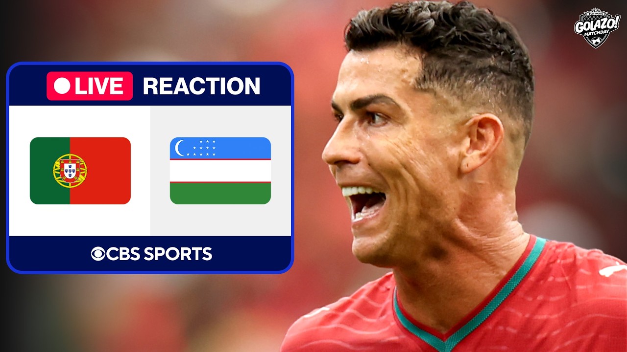 Golazo Matchday LIVE: RECAPPING Portugal vs. Uzbekistan & PREVIEWING England vs. Ghana thumbnail