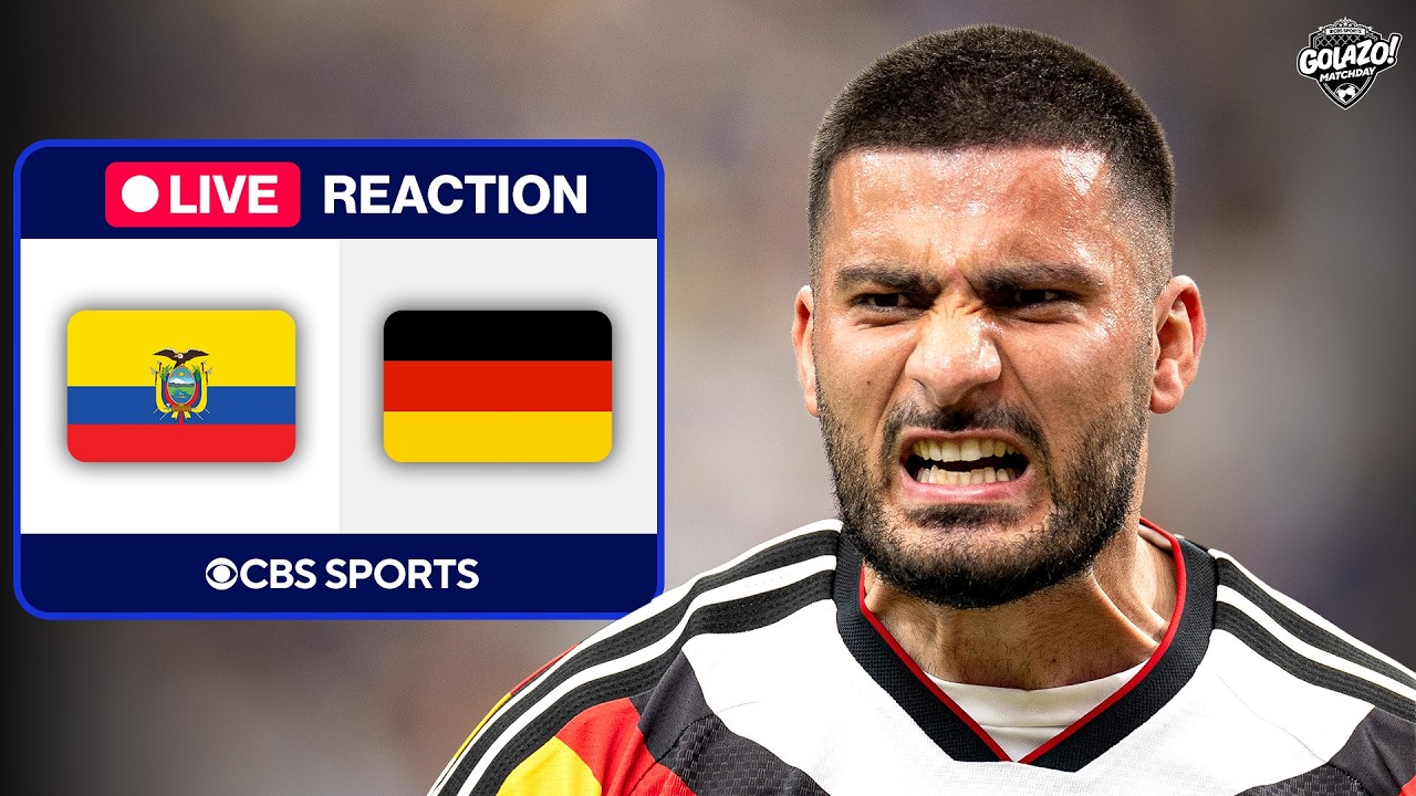 Golazo Matchday LIVE: Ecuador vs. Germany REACTION thumbnail